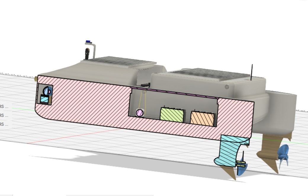 河面清扫机器人15